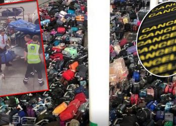 İngiltere’de havaalanı krizi büyüyor… Pilotlar bagaj taşırken görüntülendi