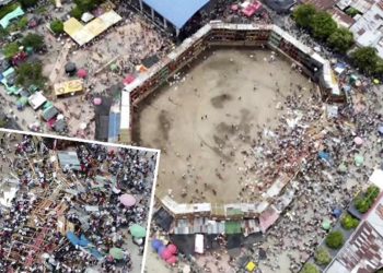 Kolombiya’da bir boğa güreşi etkinliğinde tribün çöktü: En az 4 meyyit