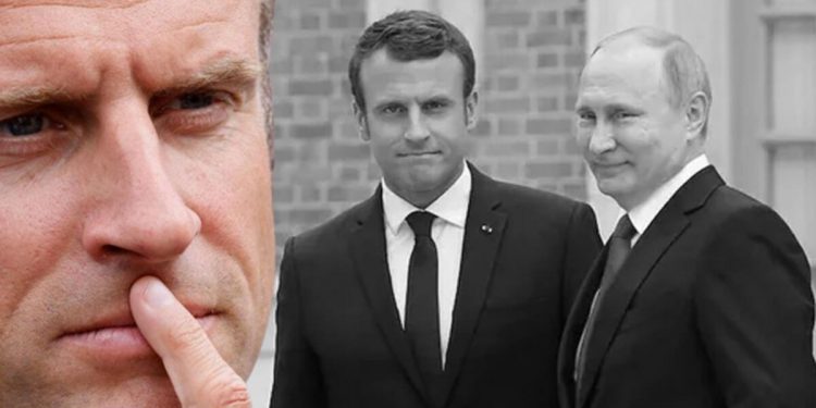 Macron ve Putin’in savaş öncesi son görüşmesi ortaya çıktı! Dikkat çeken tabirler…