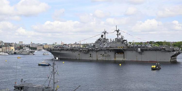 NATO’dan Putin’e gözdağı! Dev tatbikat başlıyor: ABD’nin dev gemisi İsveç’te