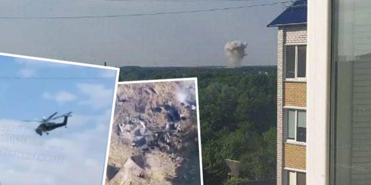 Ukrayna savaşı, Rusya topraklarına sıçradı… Bryansk’ta patlama! İşte birinci imajlar