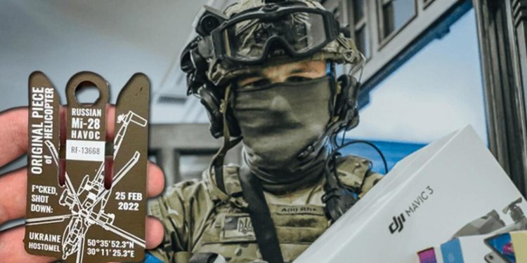 Ukrayna’dan sıra dışı gelir elde etme yöntemi… Rus silahlarının enkazını hatıra olarak satıyorlar!