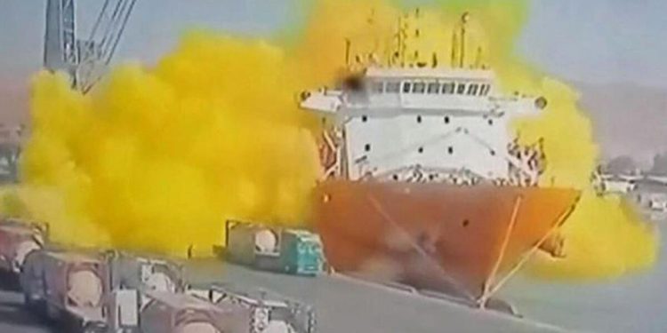 Ürdün’de klor gazı yüklü konteynır patladı: 11 meyyit