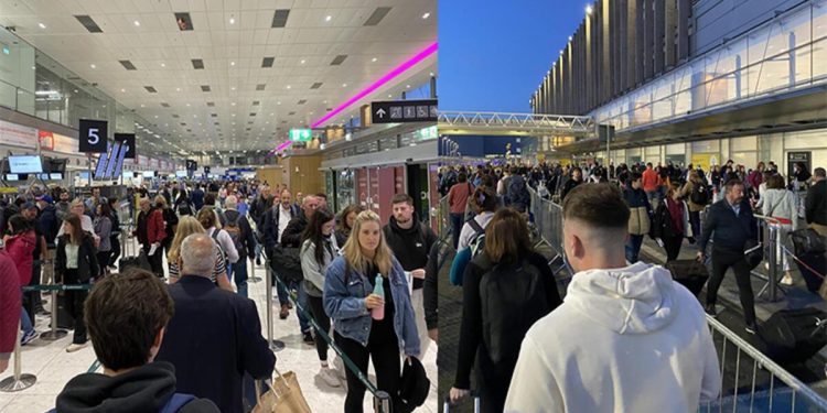 Yoğunluk sonları aşıldı, uçuşlar bir bir iptal edildi… İngiltere’de uçak krizi!