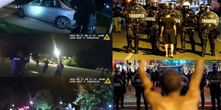 ABD’yi ayağa kaldıran video! Siyahi adam polis tarafından 60 defa vuruldu