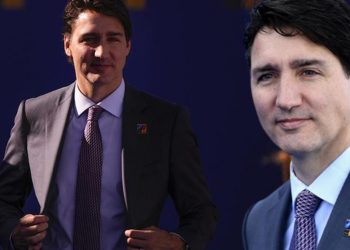 NATO doruğuna damgasını vurdu… Kanada Başbakanı Trudeau’nun sıkıntı anları kameralara yakalandı!