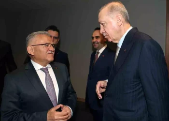 Başkan Büyükkılıç, Ankara’da Cumhurbaşkanı Erdoğan ile bir araya geldi