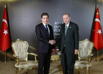 Cumhurbaşkanı Erdoğan, IKYB Başkanı Barzani’yi kabul etti