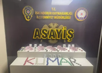 İskenderun’da Kumar Operasyonu