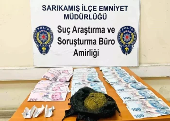Sarıkamış’ta Uyuşturucu Operasyonu