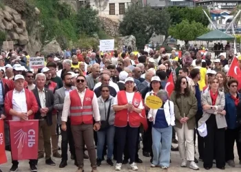 Alanya’da 1 Mayıs Coşkusu