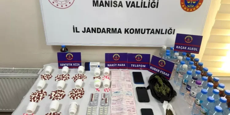 Alaşehir’de Uyuşturucu Operasyonu