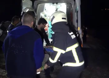 Bafra’da Minibüs Kazası: 1 Ölü, 4 Yaralı