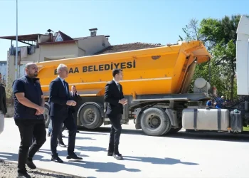 Erbaa’da Cadde Yenileme Çalışmaları Devam Ediyor