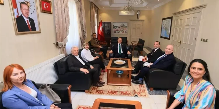 İngiltere Büyükelçisi Muğla’yı Ziyaret Etti