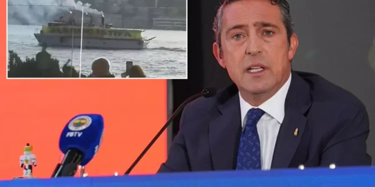 Reaksiyon çığ üzere büyüyor! Ali Koç’a İstanbul Boğazı’nda protesto