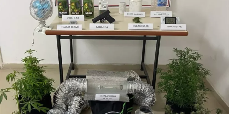 Uyuşturucu İmalatı Yapan Zanlı Gözaltına Alındı