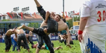 Yağlı Güreş Ligi Manavgat’ta Başladı